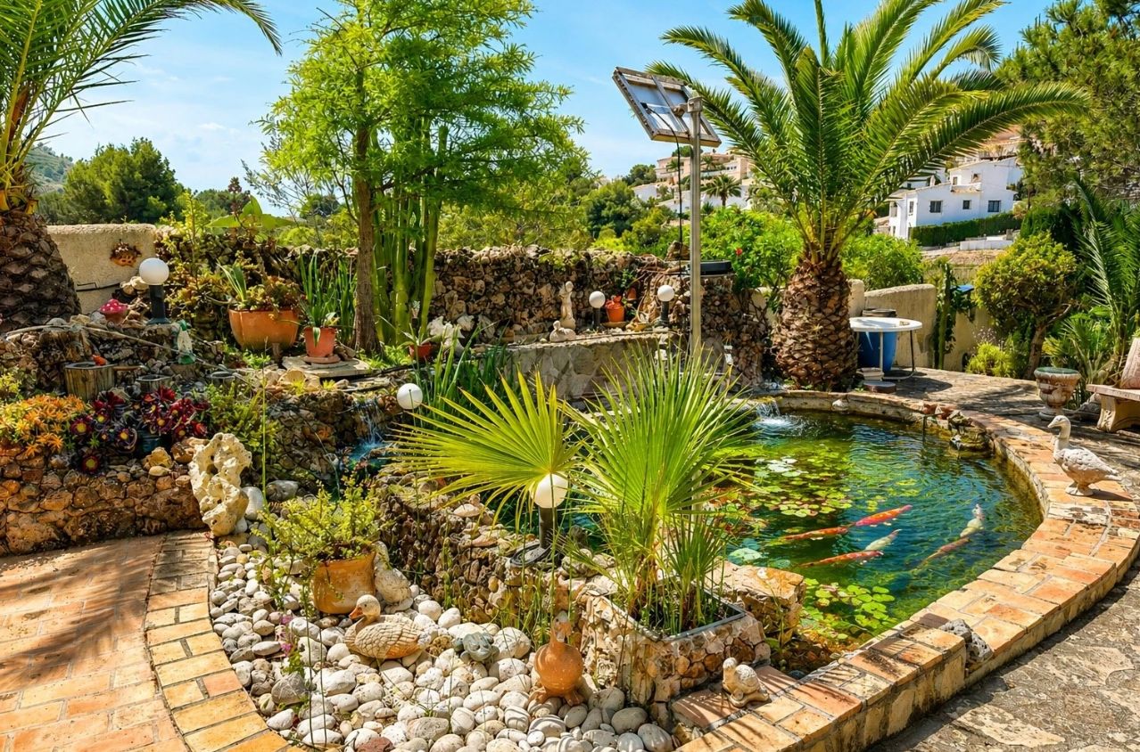 Villa con piscina privada en Moraira