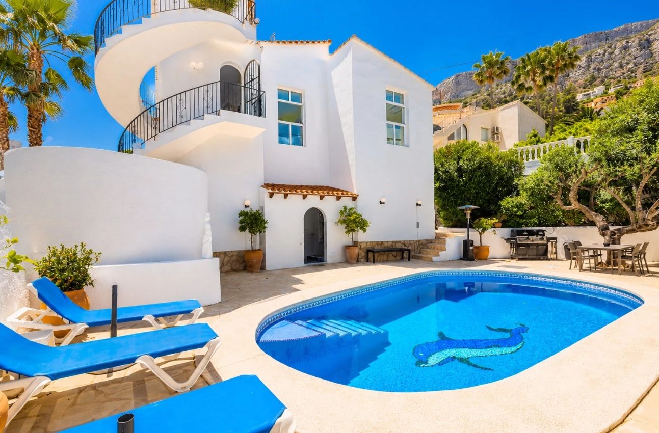 Villa con vistas al mar en Mariville, Calpe