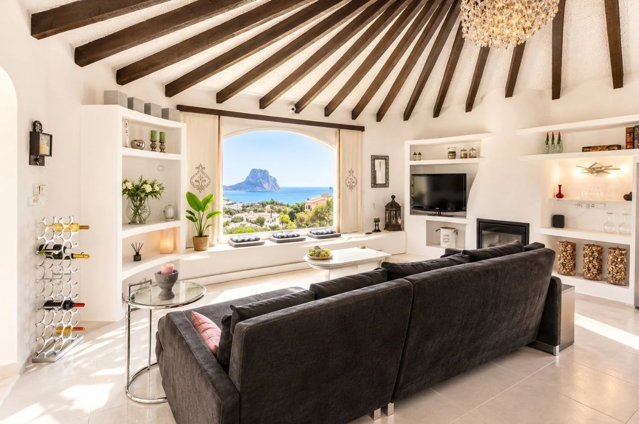 Villa con vistas al mar en Mariville, Calpe