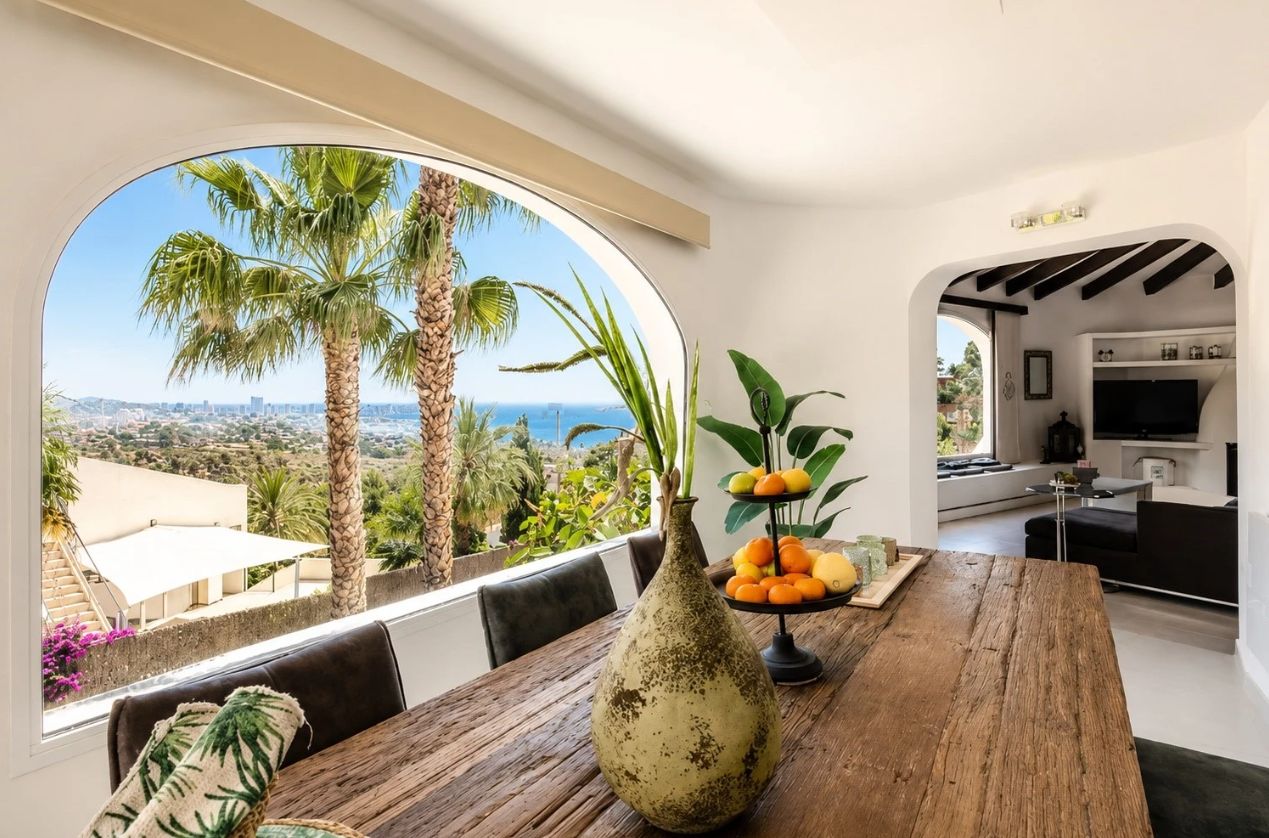 Villa con vistas al mar en Mariville, Calpe