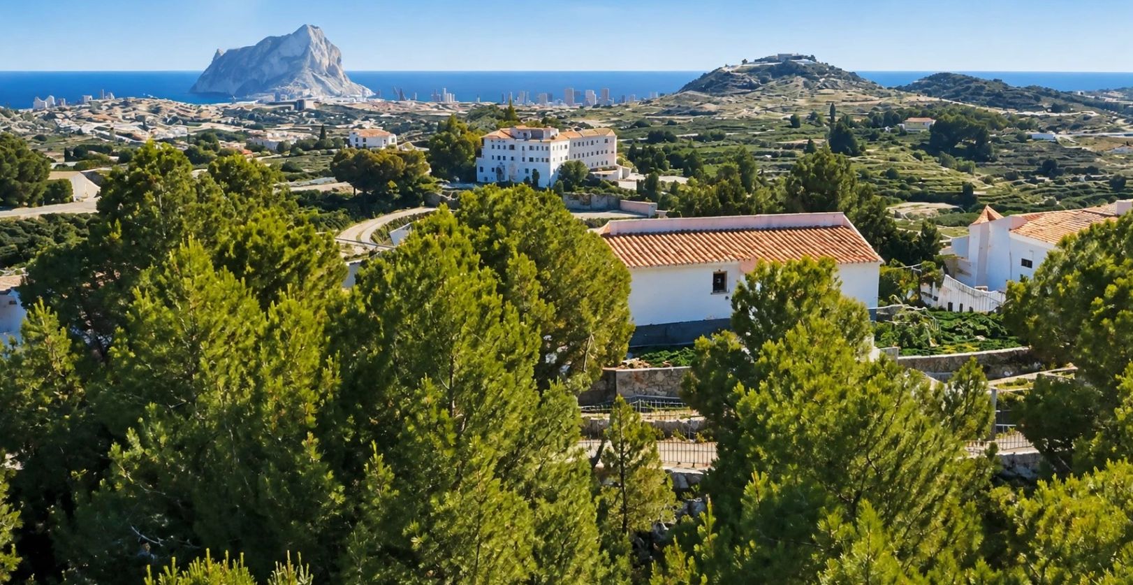Villa con vistas al mar - zona rural de Benissa