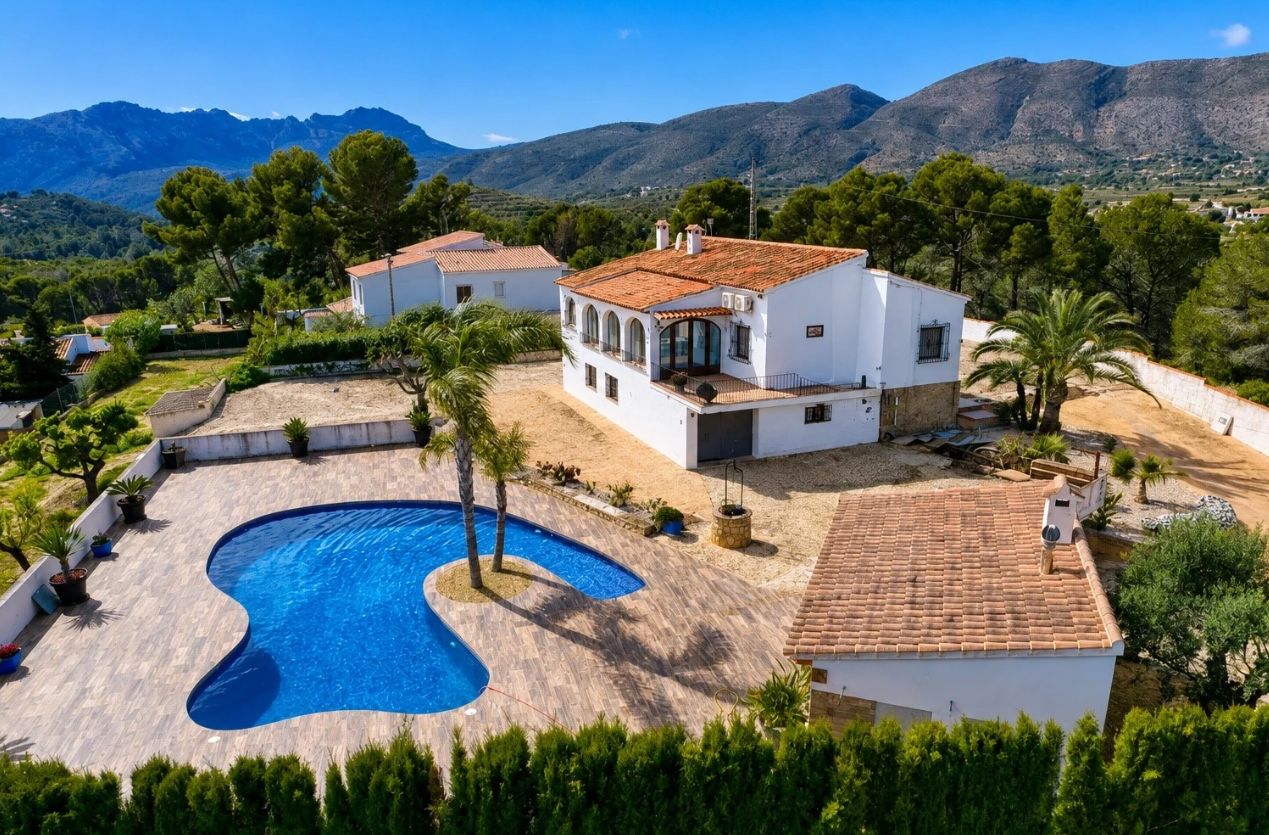 Villa con vistas al mar - zona rural de Benissa