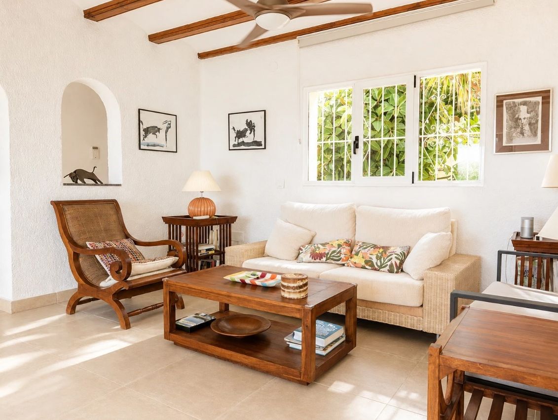 Villa de estilo mediterráneo con impresionantes vistas panorámicas en Jávea