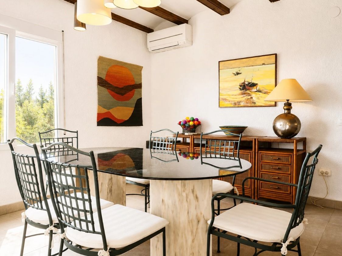 Villa de estilo mediterráneo con impresionantes vistas panorámicas en Jávea