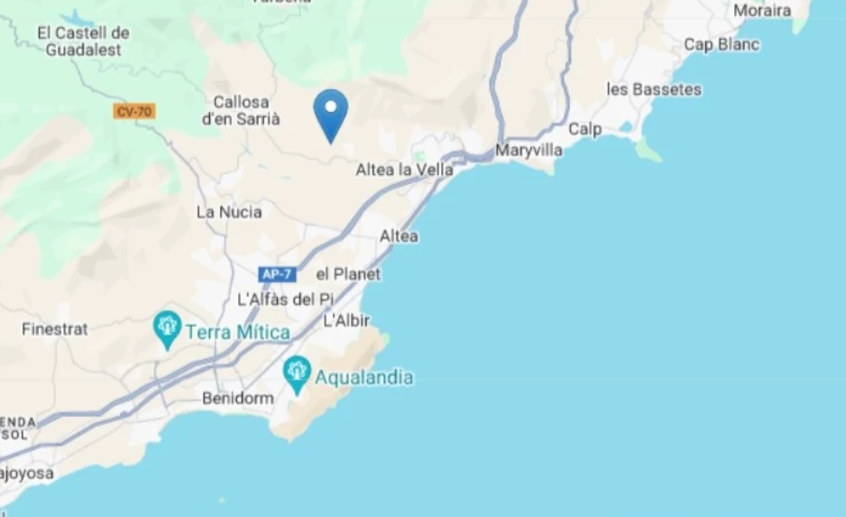 Villa en   Altea la Vella, Costa Blanca