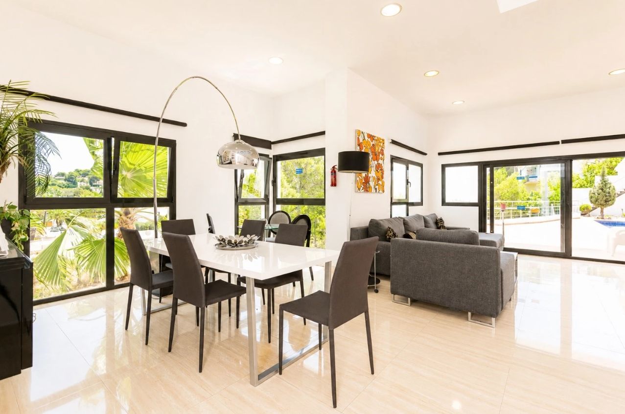 Villa with panoramic views in Benissa