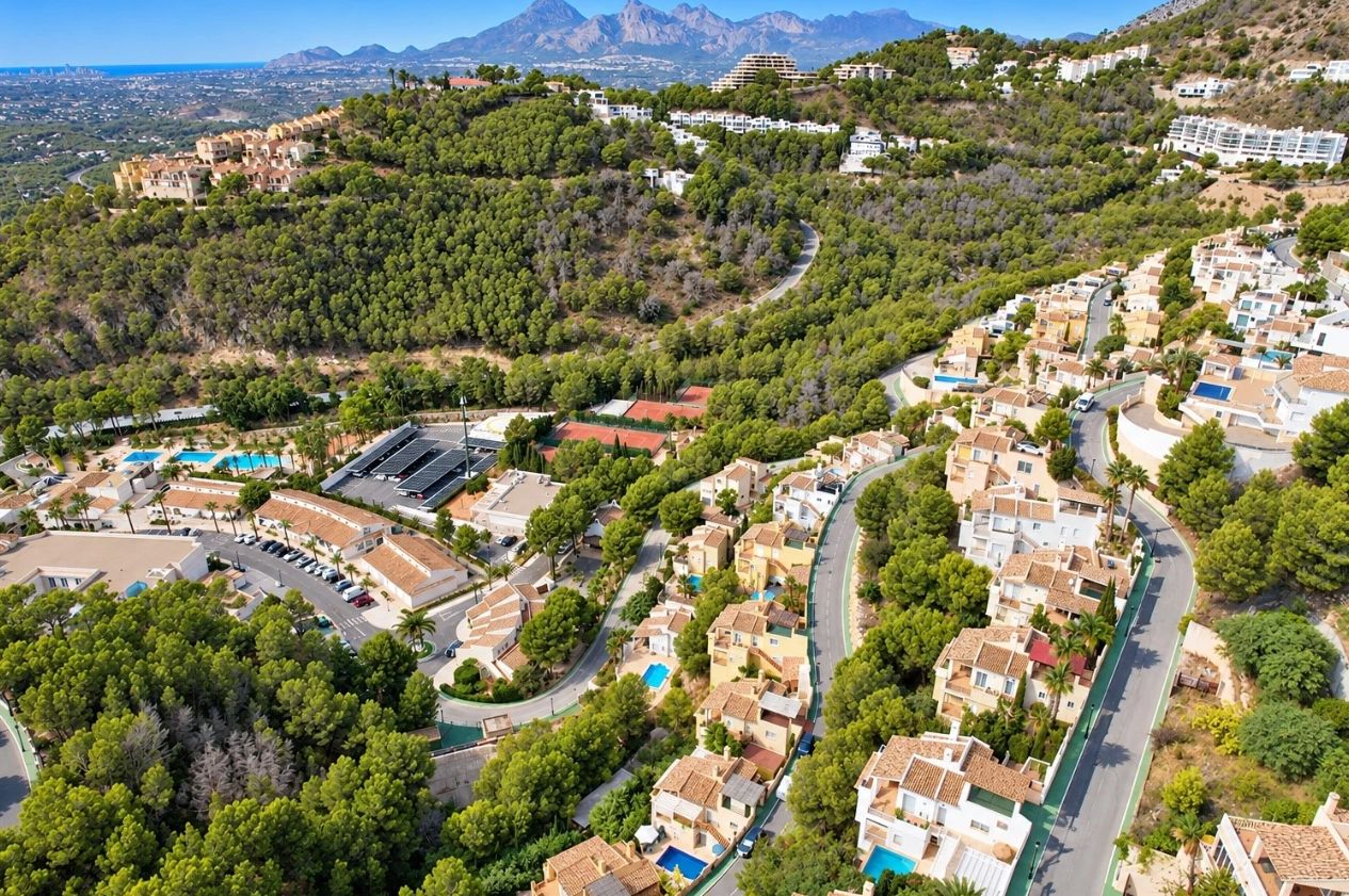 Villa i et lukket boligområde, Altea