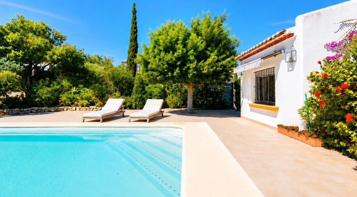 Villa mit Blick auf die Berge in Javea