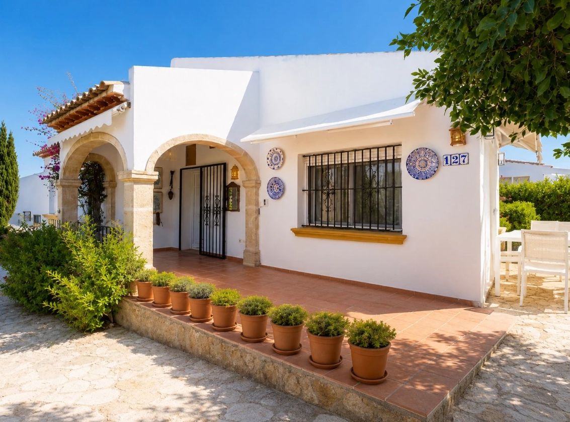 Villa mit Blick auf die Berge in Javea