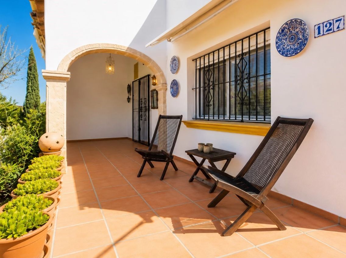 Villa mit Blick auf die Berge in Javea