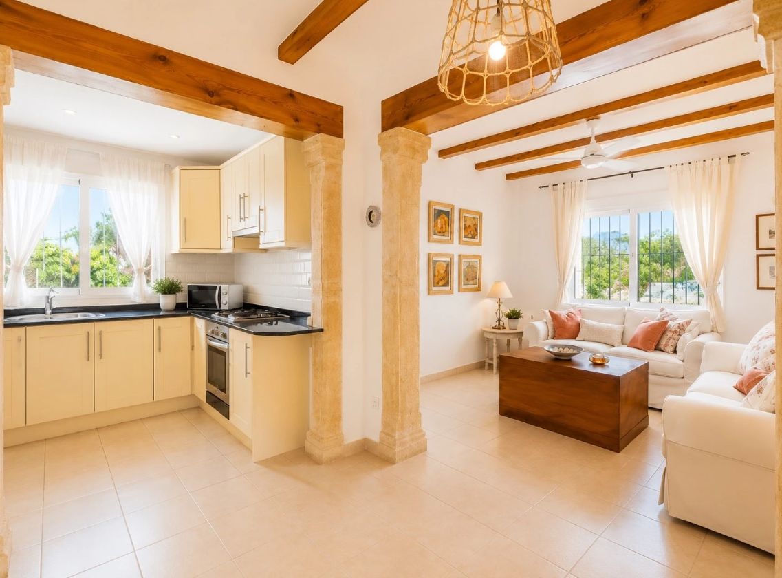 Villa mit Blick auf die Berge in Javea