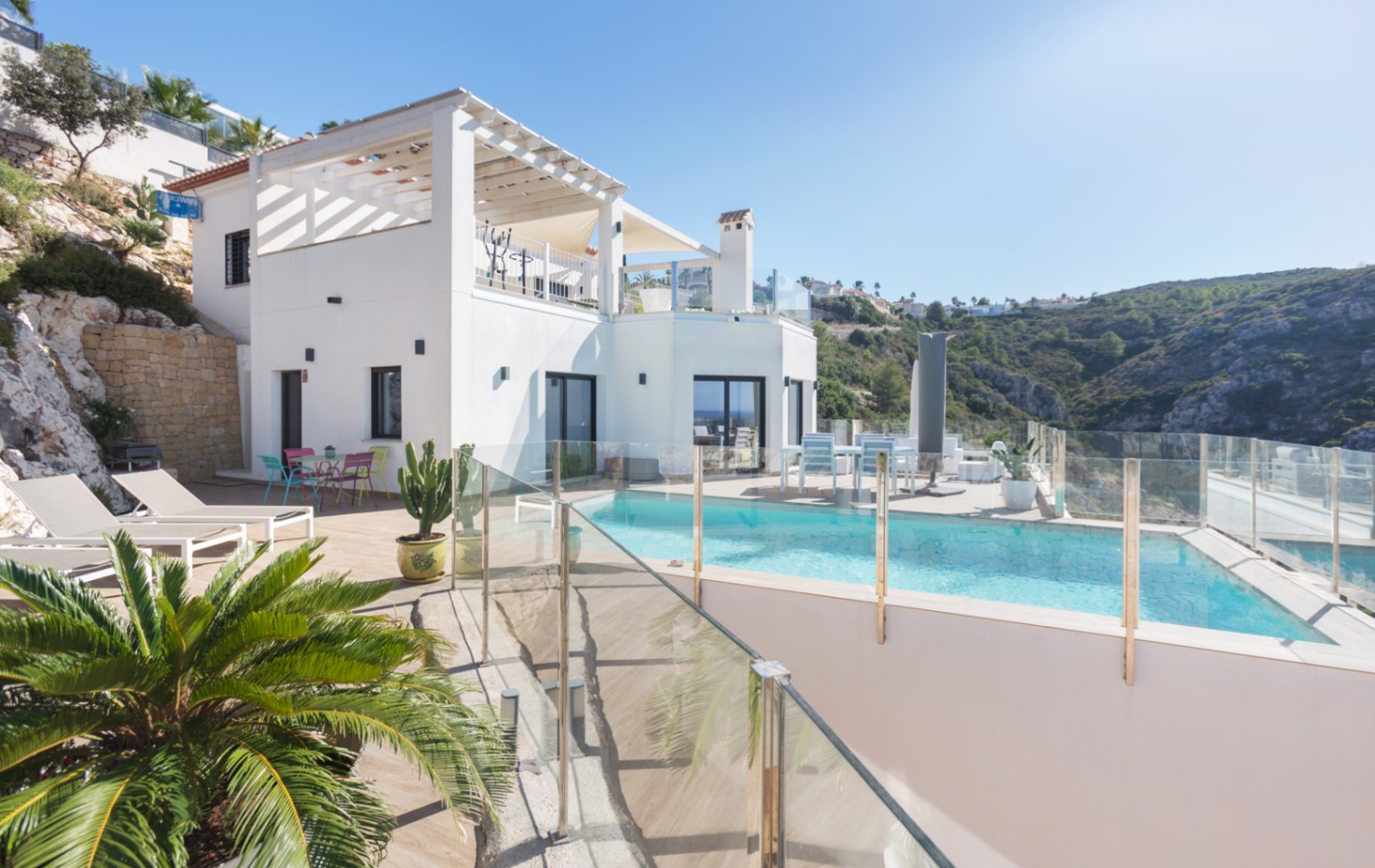 Bellevue - Vakker villa med panoramautsikt over havet. Dénia
