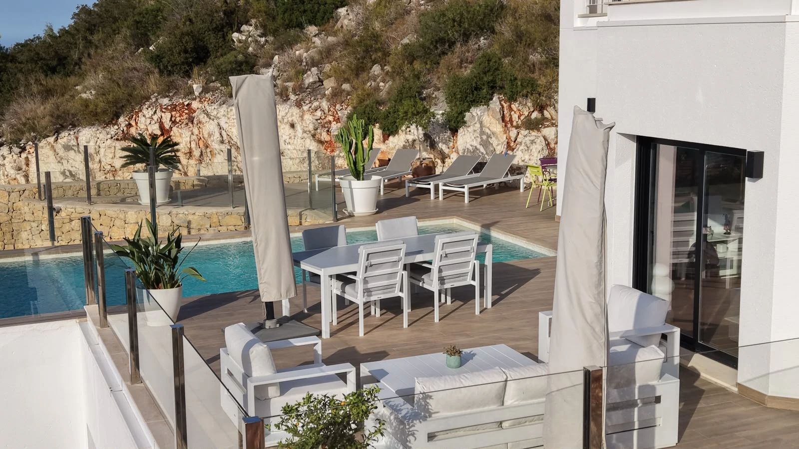Bellevue - Vakker villa med panoramautsikt over havet. Dénia