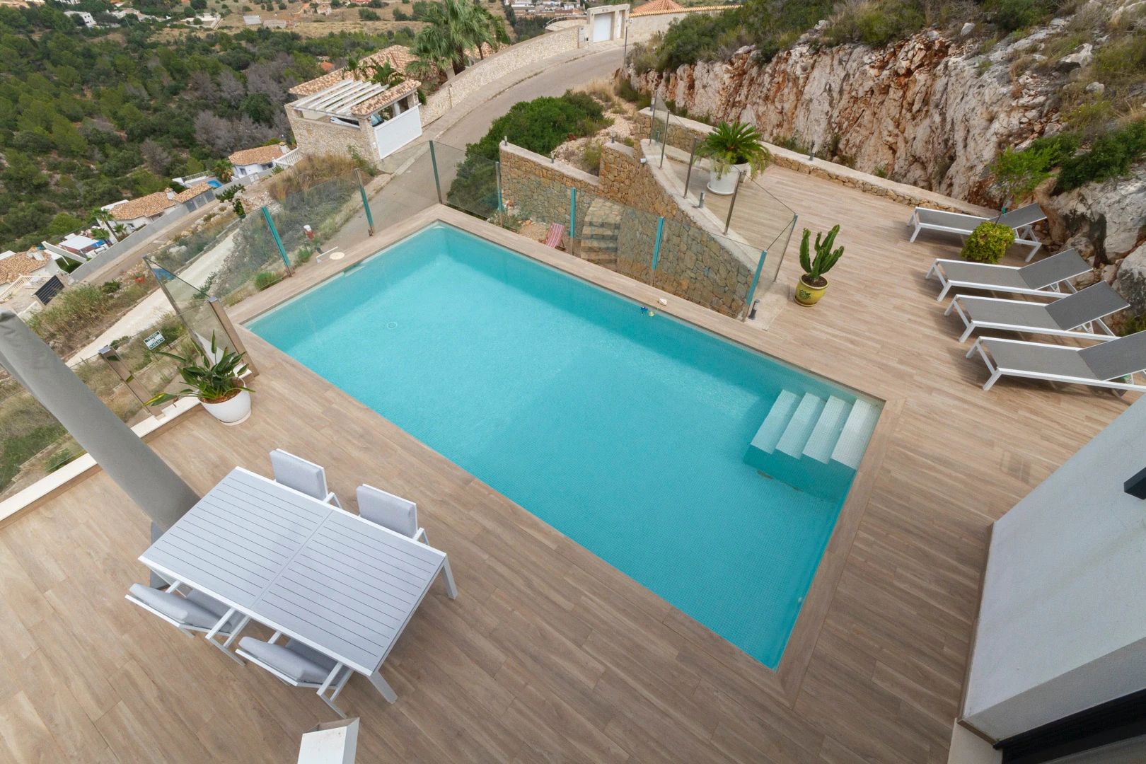 Bellevue - Vakker villa med panoramautsikt over havet. Dénia