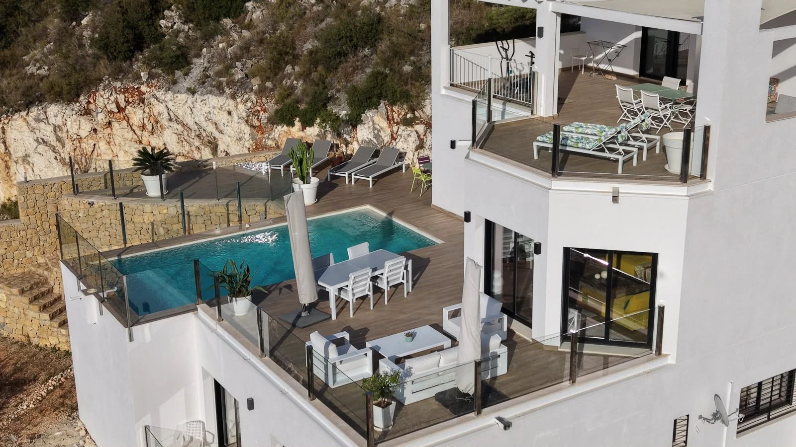 Bellevue - Vakker villa med panoramautsikt over havet. Dénia