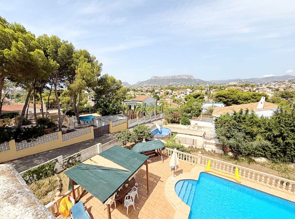 Villa en Calpe con vistas panorámicas 