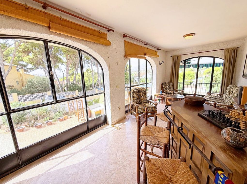 Villa en Calpe con vistas panorámicas 