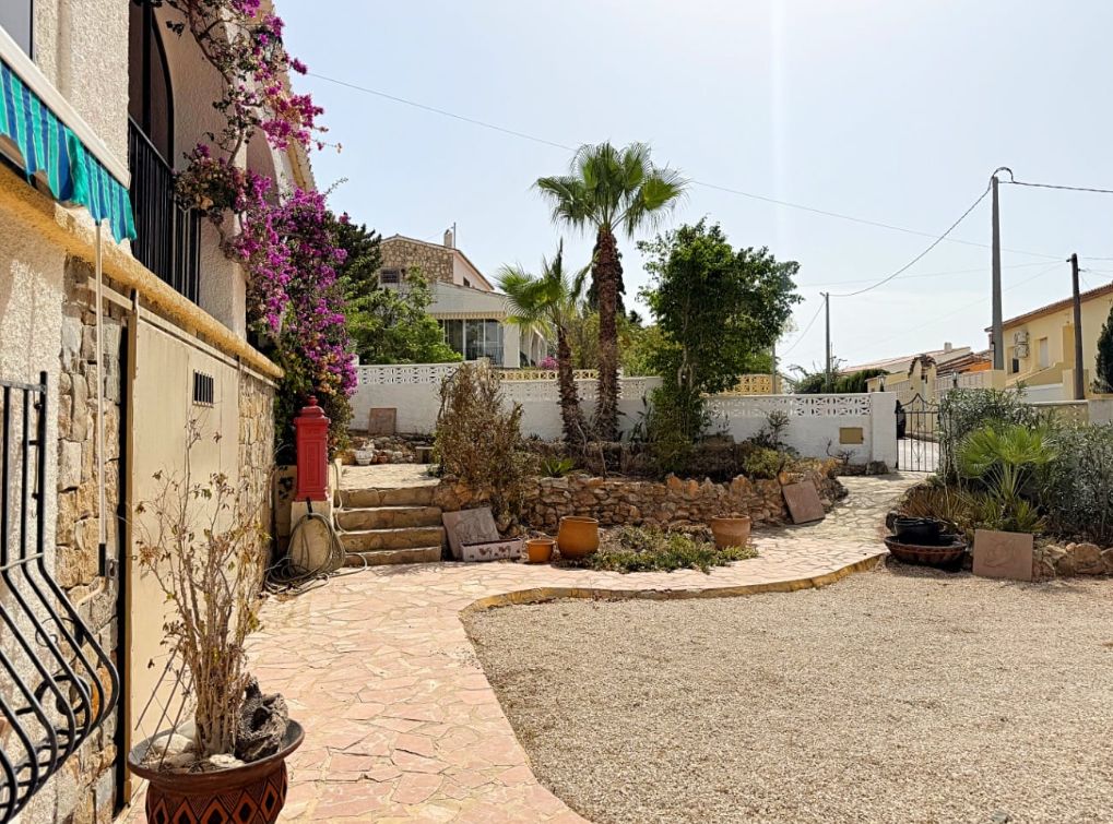 Villa en Calpe con vistas panorámicas 
