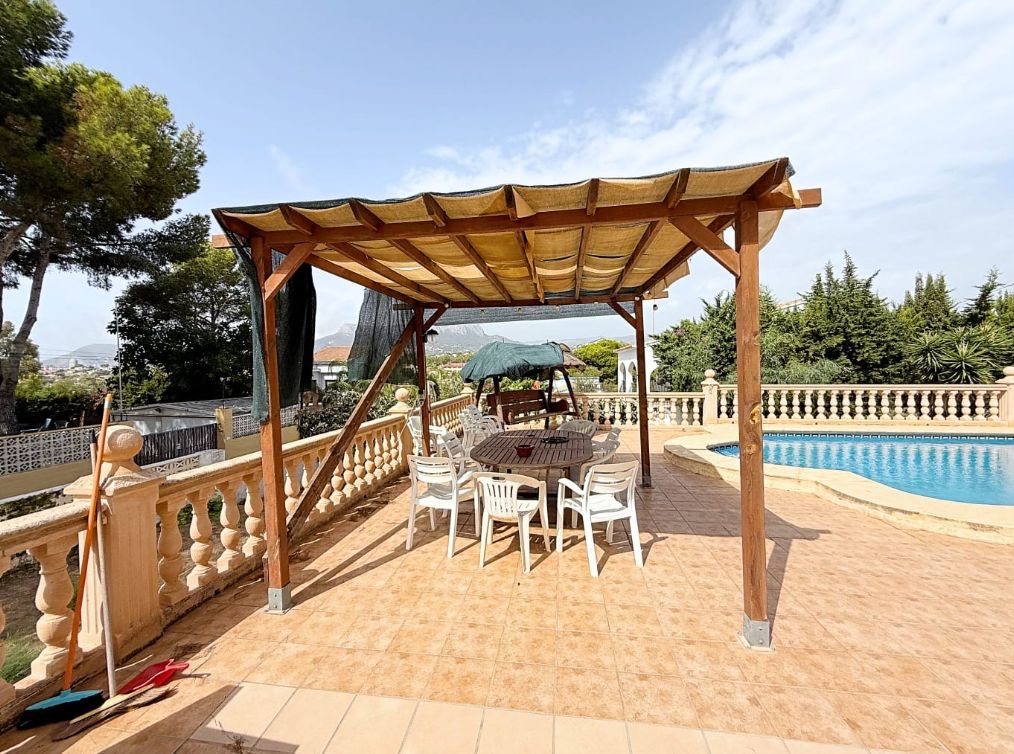 Villa en Calpe con vistas panorámicas 