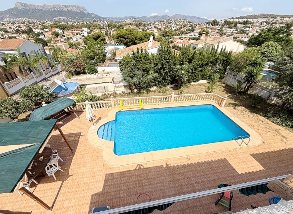 Villa en Calpe con vistas panorámicas 