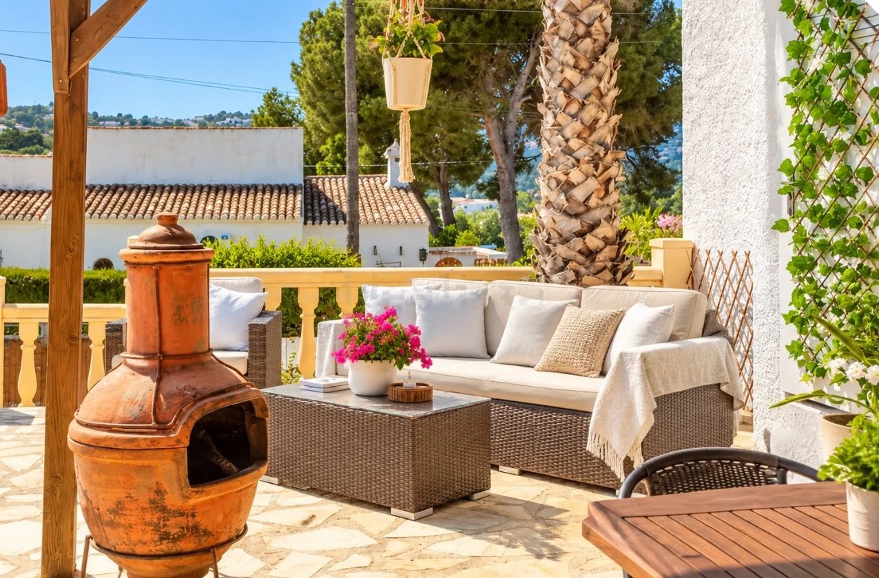 Casa en Javea con 4 dormitorios, piscina privada y jardín