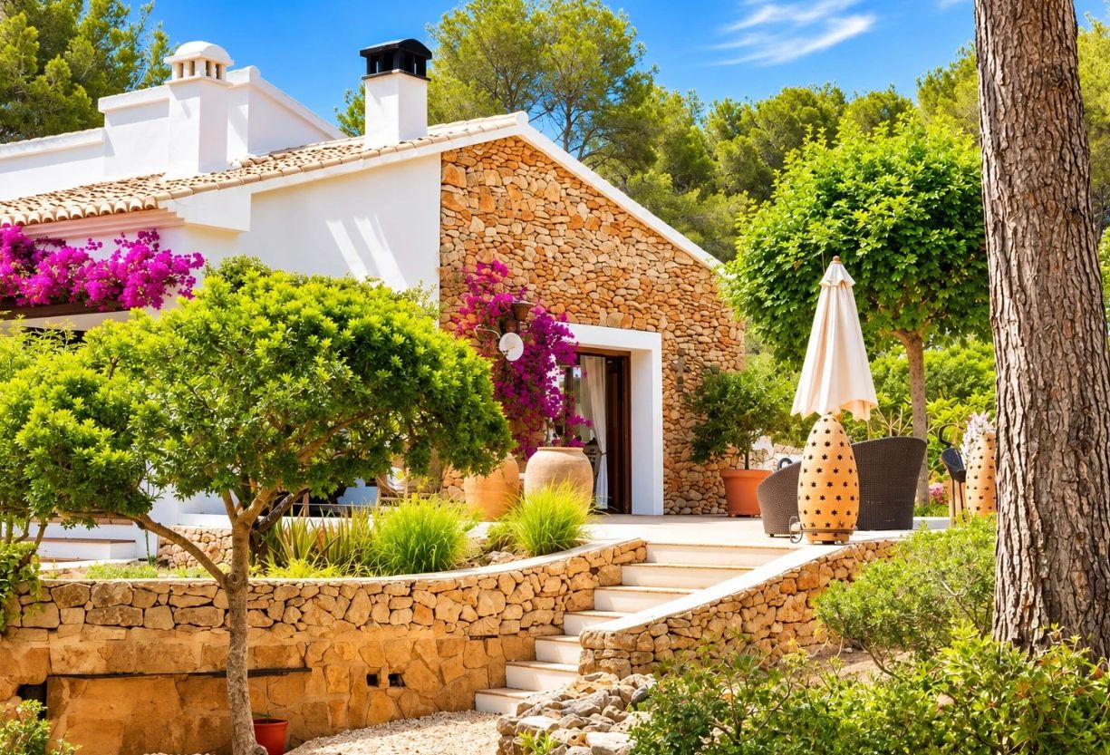 Casa rural de estilo mediterráneo en Jávea