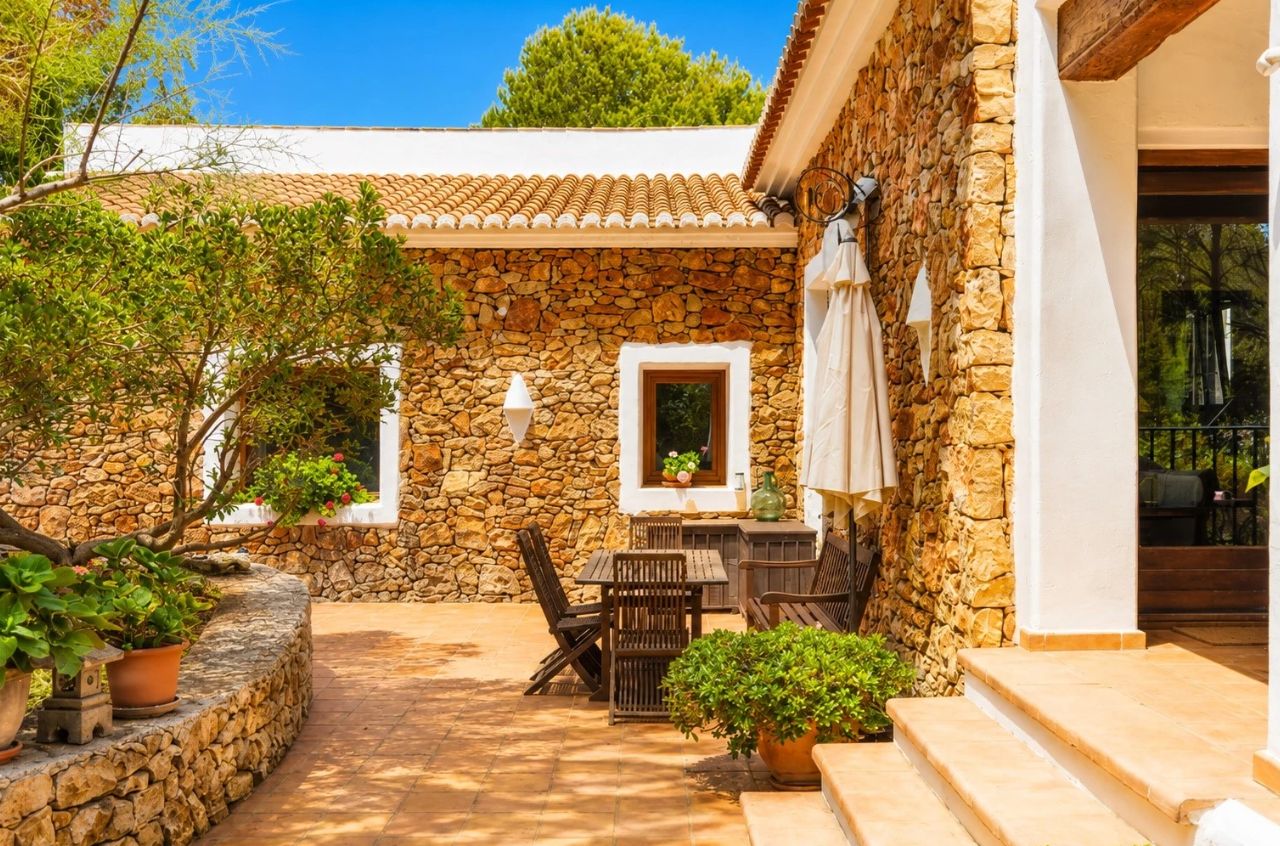 Casa rural de estilo mediterráneo en Jávea