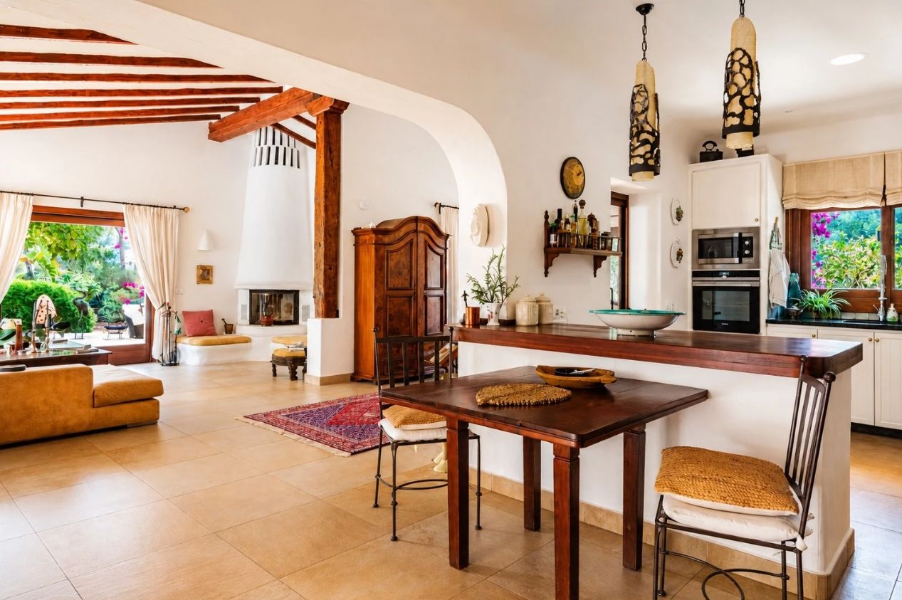 Casa rural de estilo mediterráneo en Jávea