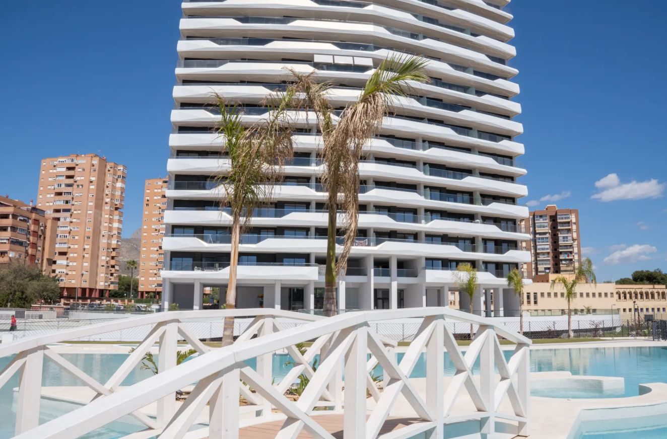 Piso amueblado en la playa de Poniente, Benidorm