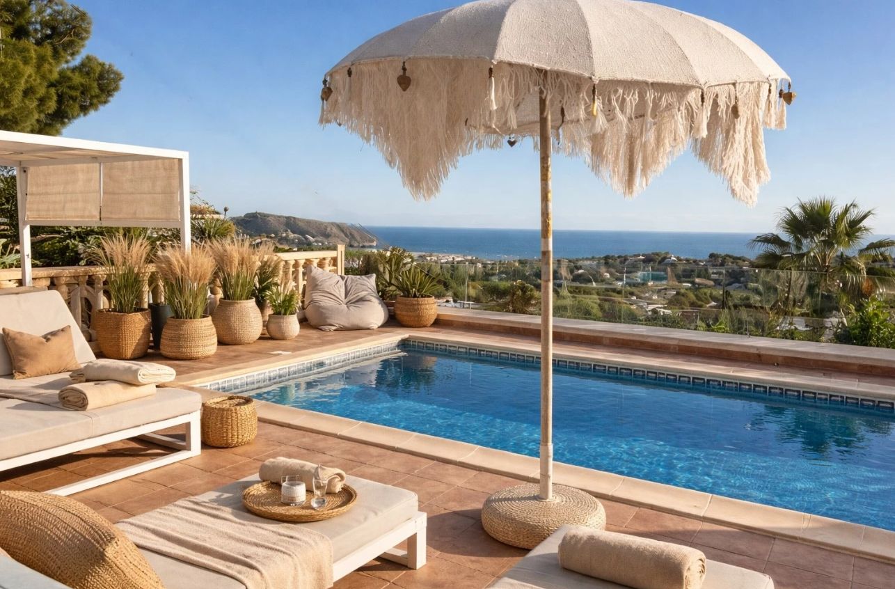 Villa con vistas al mar en Benimite, Moraira