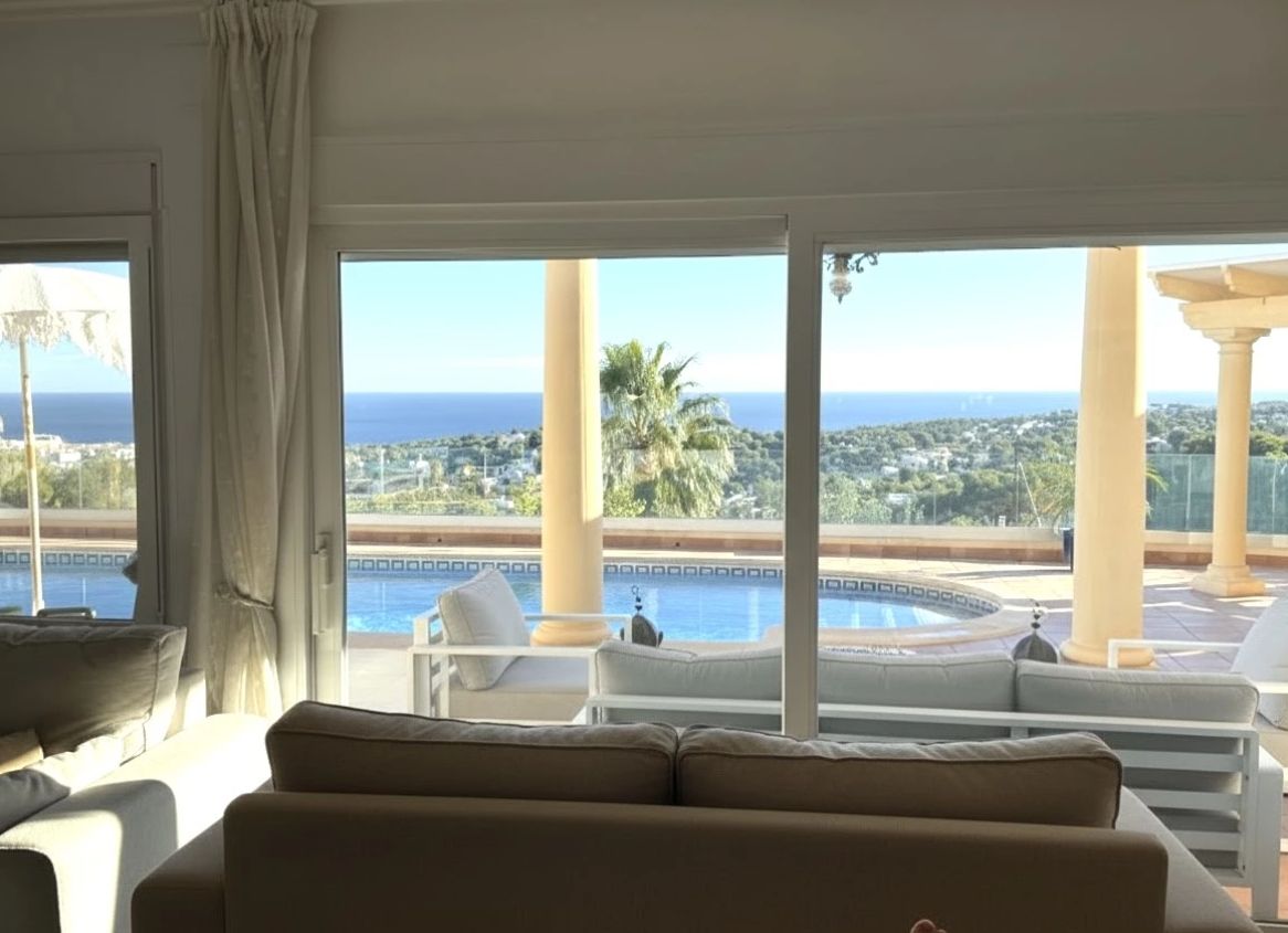 Villa con vistas al mar en Benimite, Moraira