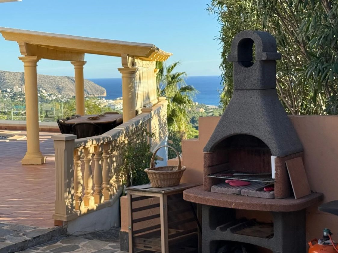 Villa con vistas al mar en Benimite, Moraira