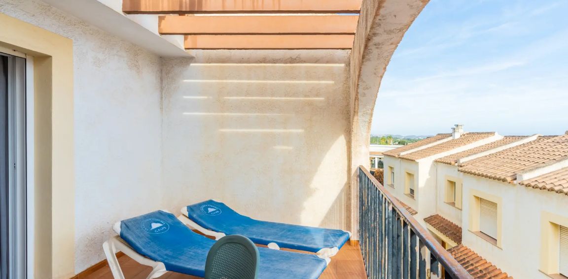 ¡Bungalow en Calpe con vista al mar!