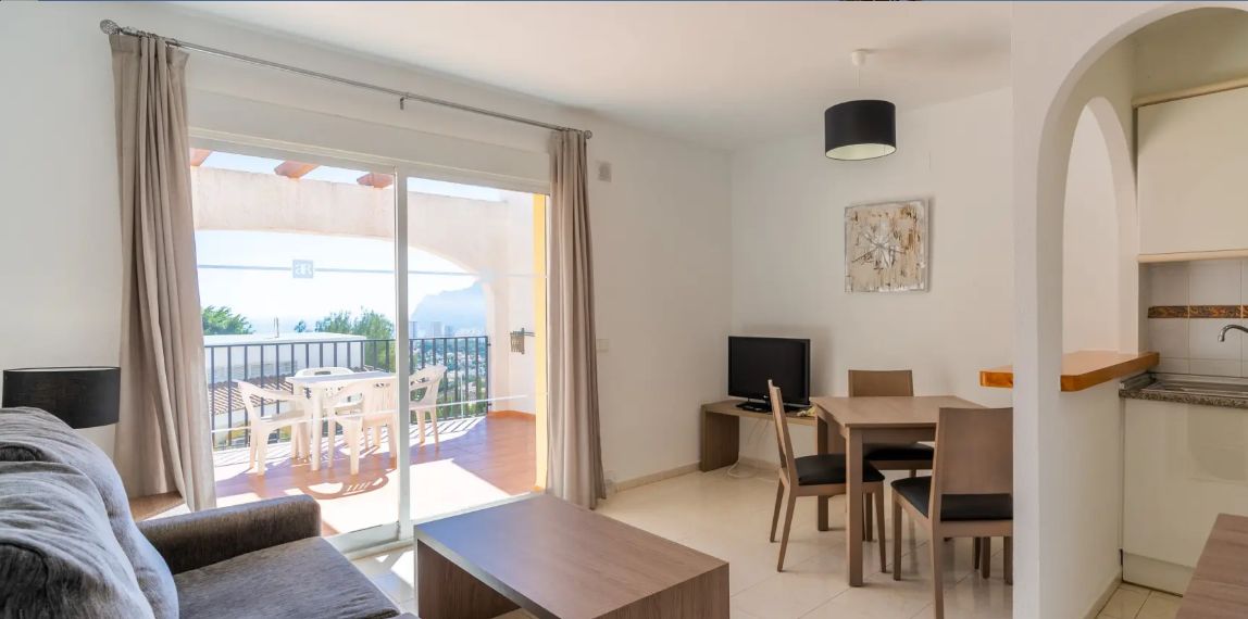 ¡Bungalow en Calpe con vista al mar!