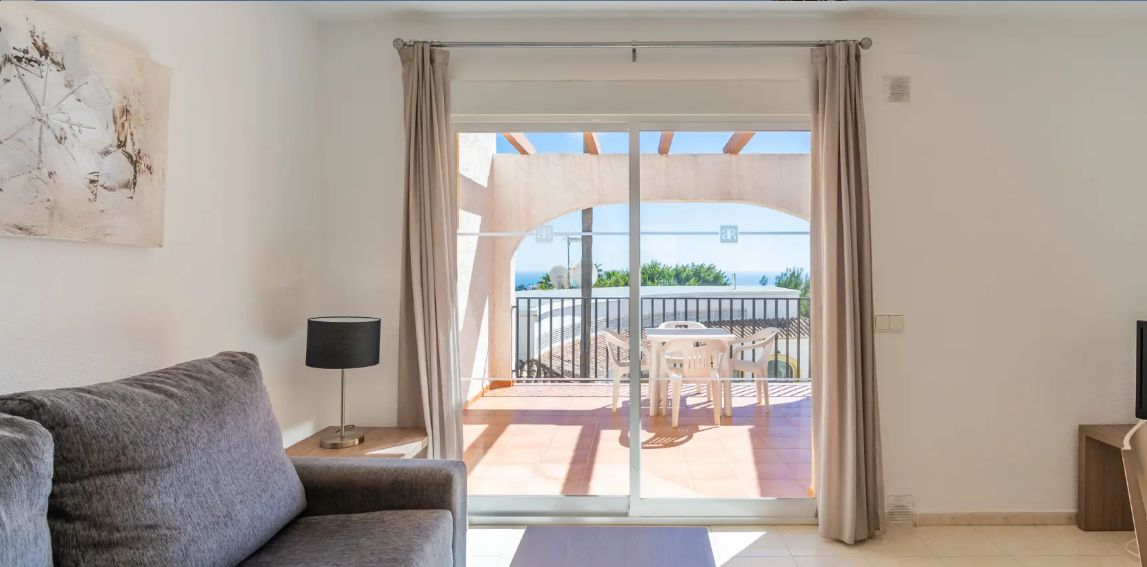 ¡Bungalow en Calpe con vista al mar!