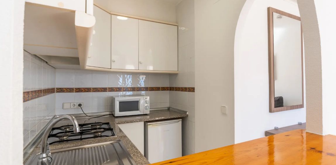¡Bungalow en Calpe con vista al mar!