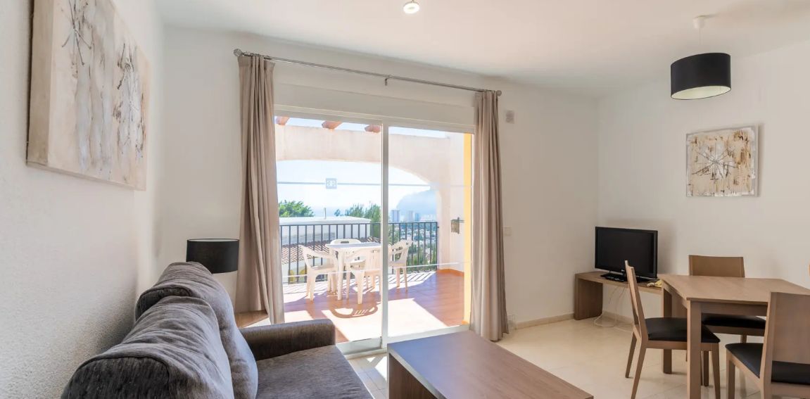 ¡Bungalow en Calpe con vista al mar!