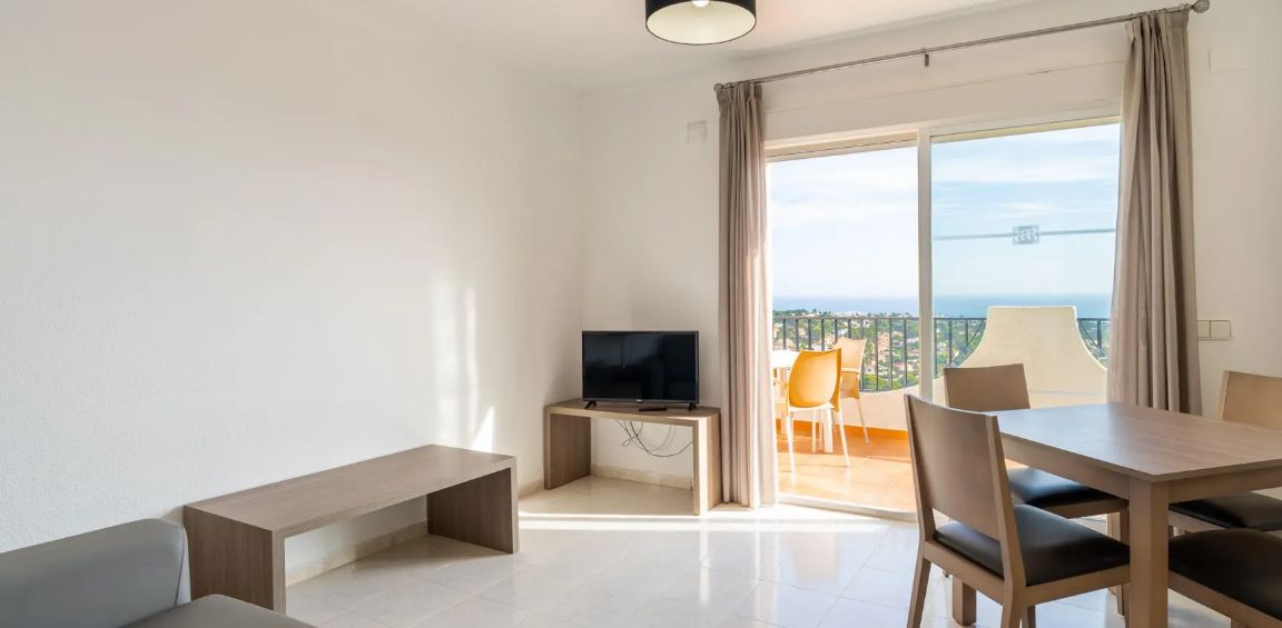 ¡Bungalow en Calpe con vista al mar!