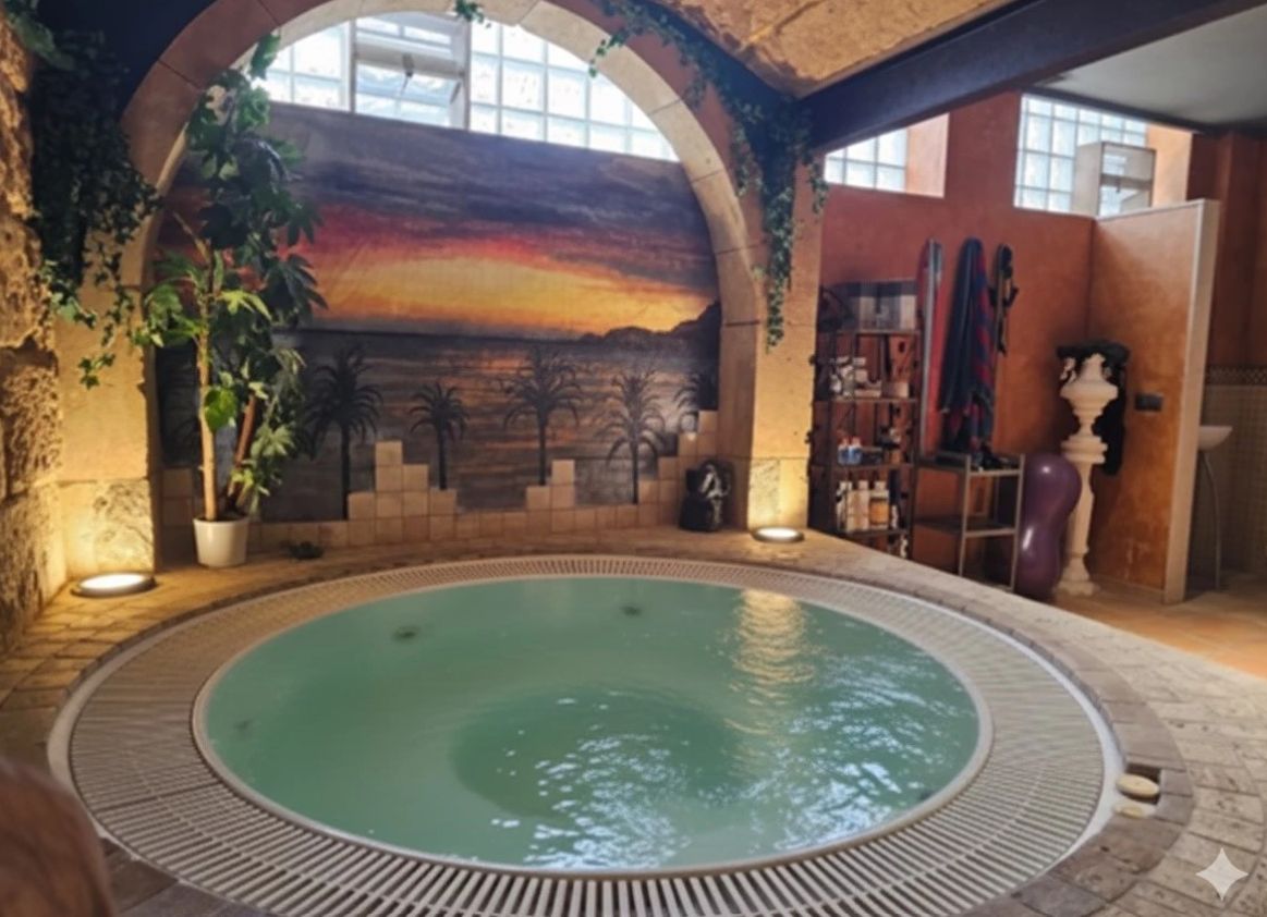 Casa adosada con spa propio, apartamentos independientes y vistas panorámicas al mar en  Javea