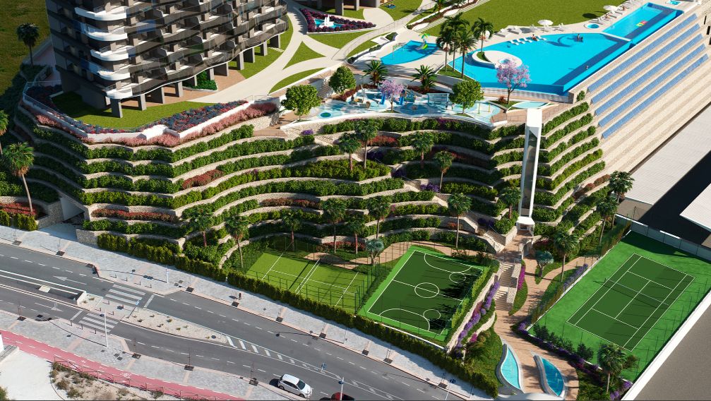¡Pisos de nueva construcción en la Playa de Poniente, Benidorm!