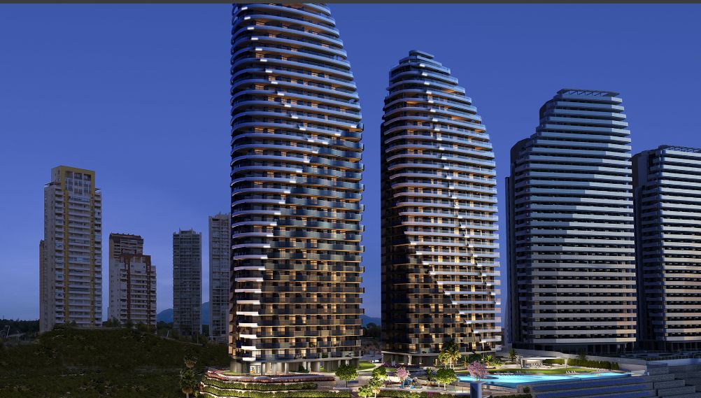 ¡Pisos de nueva construcción en la Playa de Poniente, Benidorm!