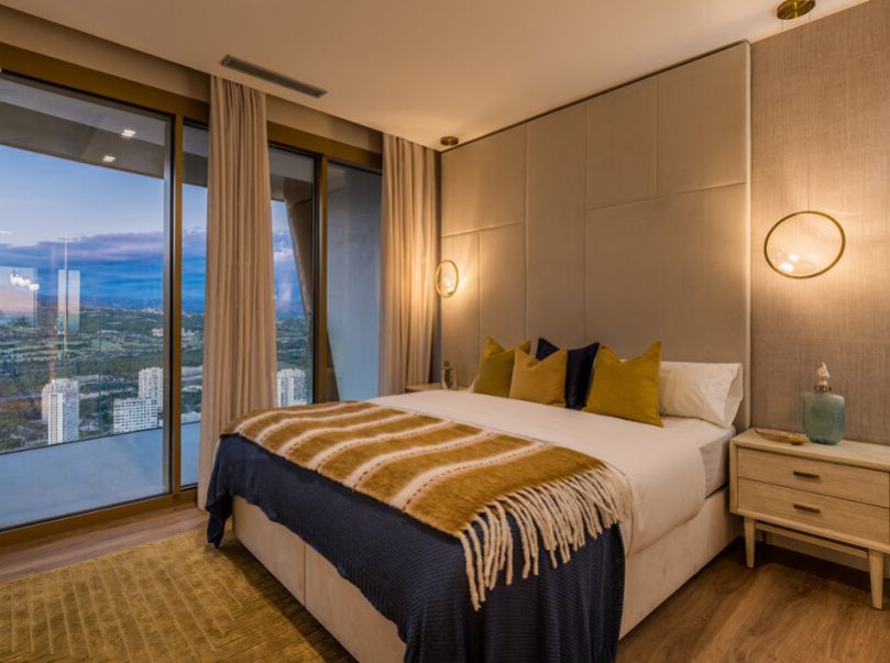 Nieuw appartement in Benidorm met panoramisch uitzicht op zee