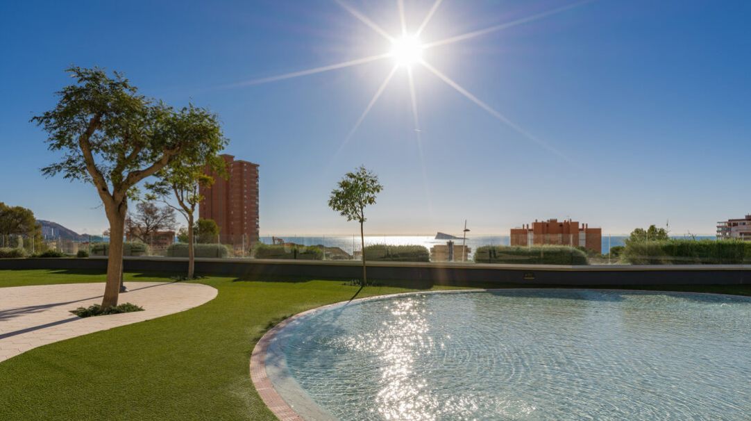 New apartment in Benidorm with panoramic sea views