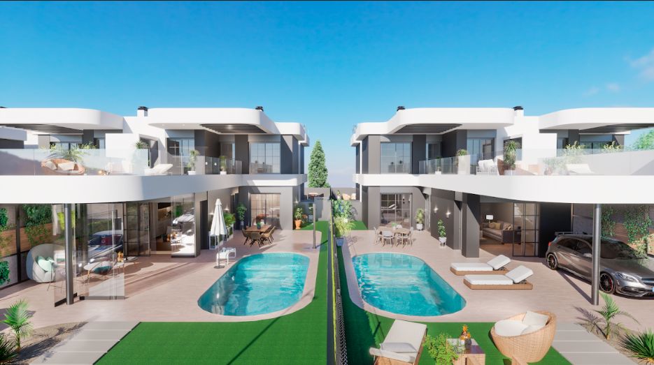 Nieuwe villa's in Los Alcazares