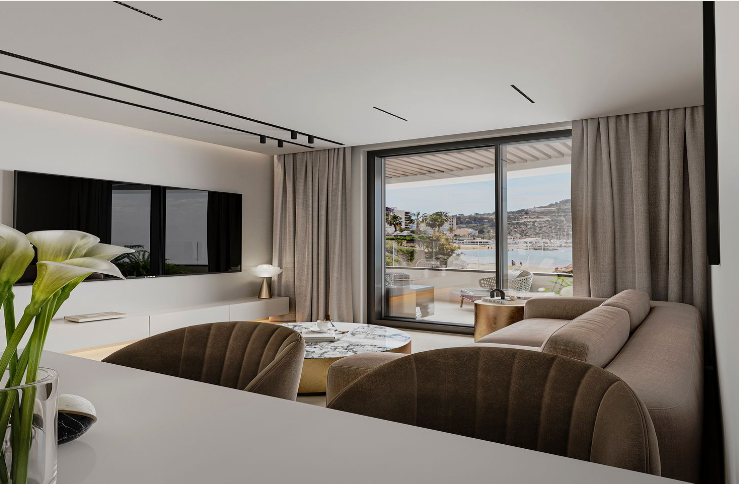 New penthouse in Calpe near the sea