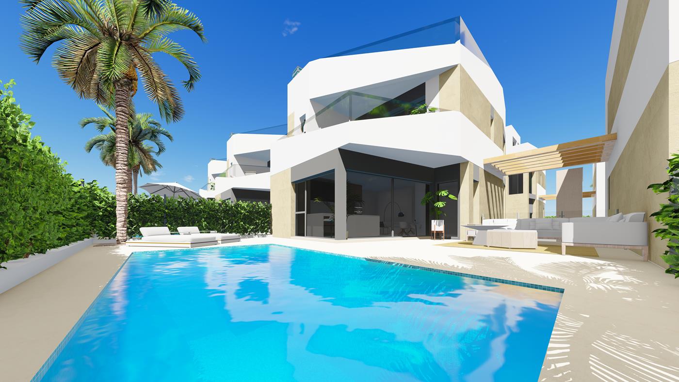 Complexe de villas de luxe à Orihuela Costa