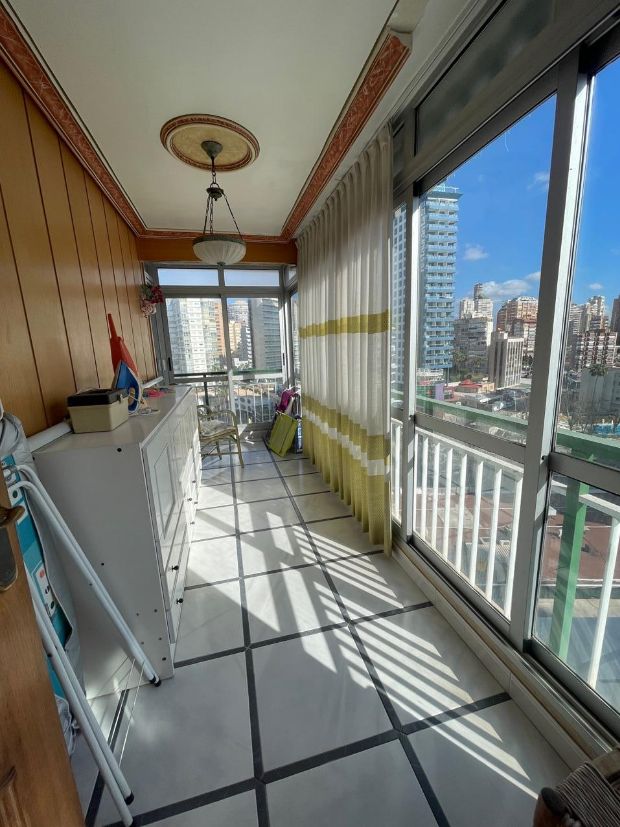 Apartment in Benidorm on the second line of Levante beach.