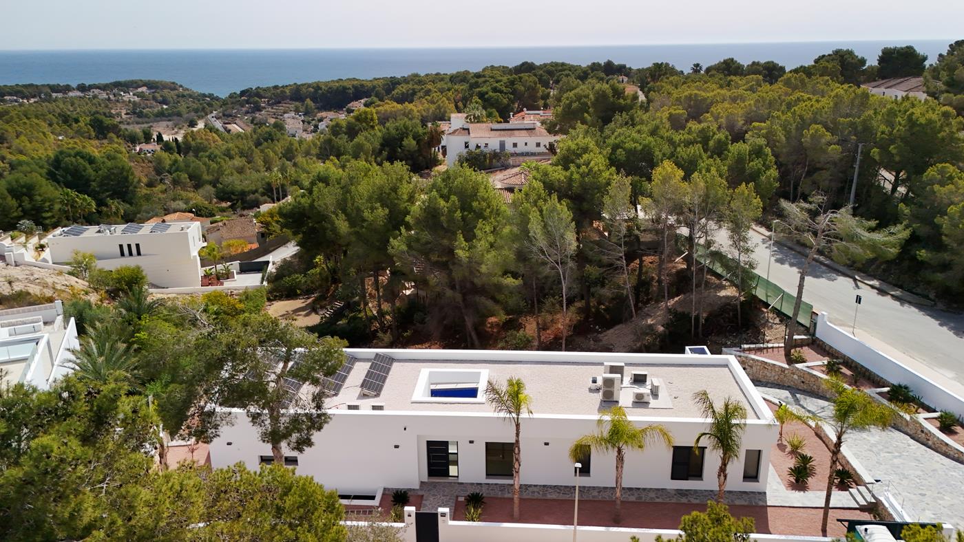 Villa in Bennisa met uitzicht op zee