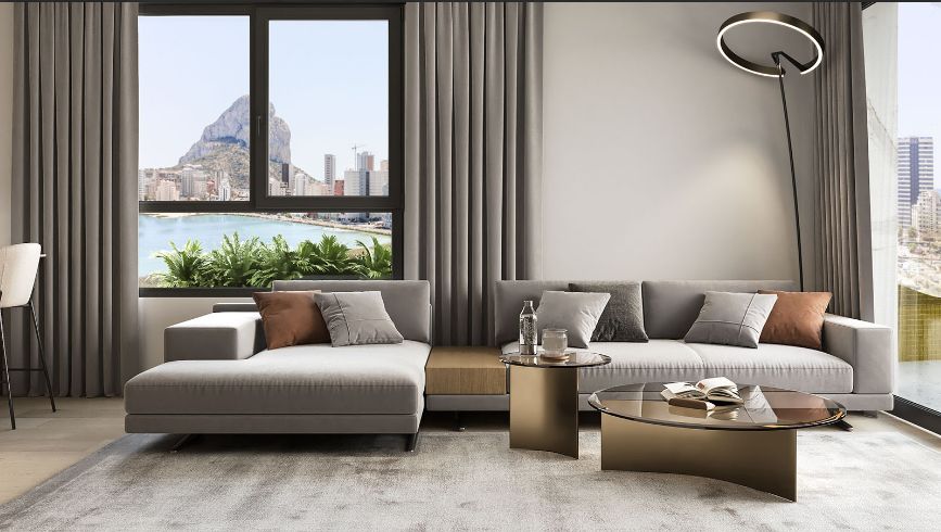 Apartamentos en Calpe con vistas al mar