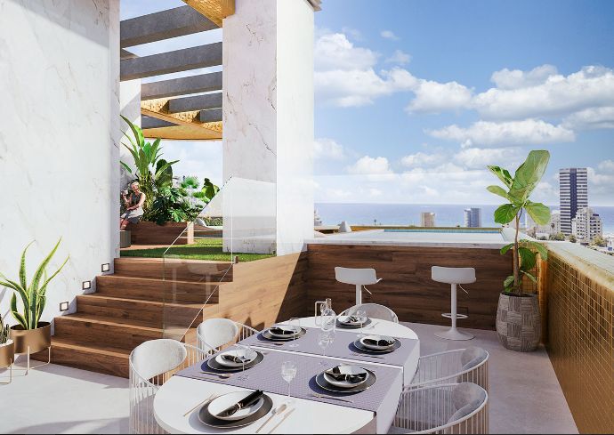Apartamentos en Calpe con vistas al mar